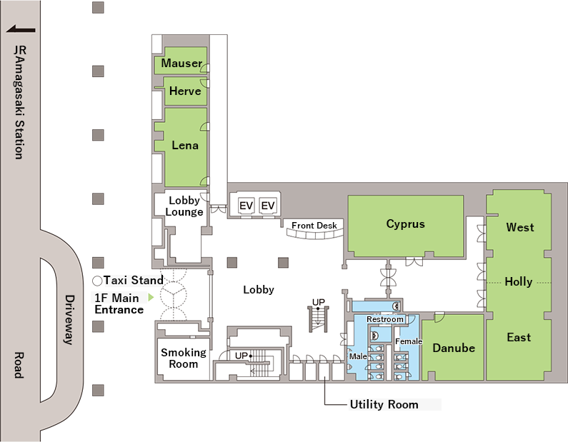 1F Floor Map